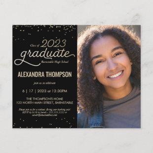 Class of 2023 Graduation Photo Invite Paper Sheet