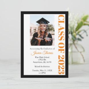 Class of 2023 Photo Graduation Invitation