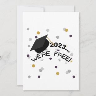 Class of 2023– We’re FREE! |  Holiday Card