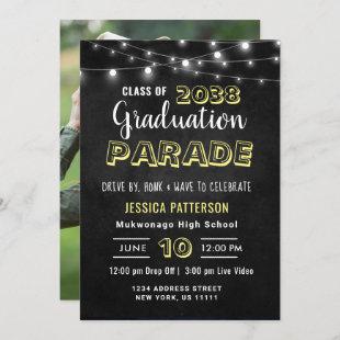 Class of 2024 DRIVE BY PHOTO Graduation Party Invitation