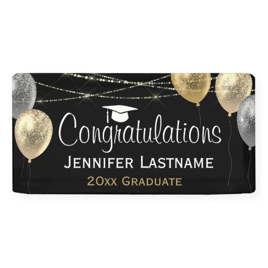 Class of 2024 Fancy Graduation Party Budget Banner