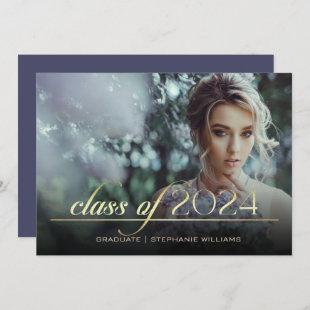 Class of 2024 | Photo Graduation Party Invitation