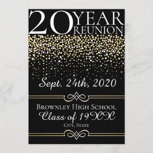 Class reunion announcement design