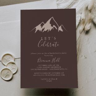 Clear Mountain Country Let's Celebrate Party Invitation