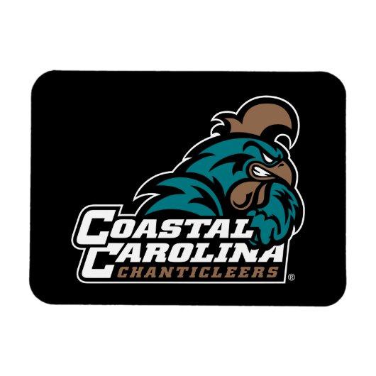 Coastal Carolina Logo and Wordmark Magnet