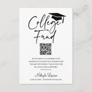 College Fund Graduation Announcement Enclosure