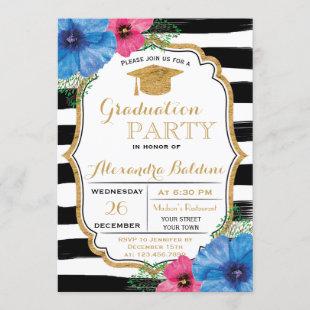 College  Graduation Party Invitation