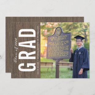 College Graduation Photo Announcement