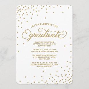 Confetti | Graduation Party Invitation