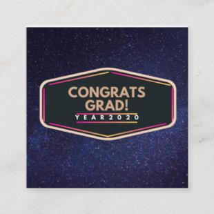 Congrats Grad! Enclosure Card