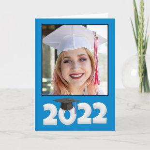 Congratulations Custom Photo Class of 2022  Holiday Card