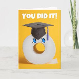 Congratulations Graduate Roll of Toilet Paper Holiday Card