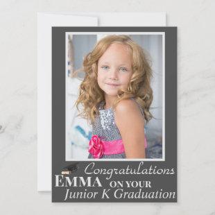 Congratulations on Your JK Graduation Photo Card