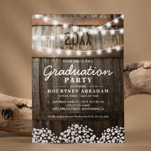 Country Rustic Graduation Party | Class of 2023 Invitation