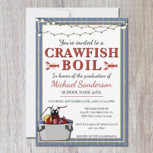 Crawfish Boil Special Event School Graduation  Invitation