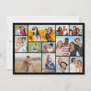 Create Your Own 12 Photo Collage Card