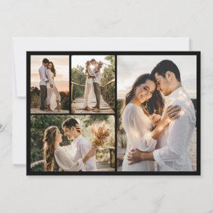 Create Your Own 4 Photo Collage Invitation