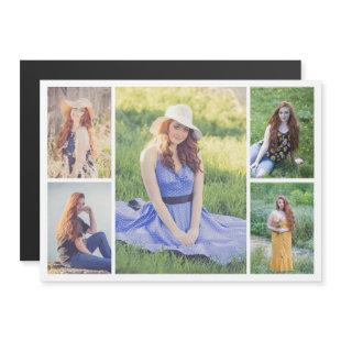 Create Your Own 5 Photo Collage Magnetic Card