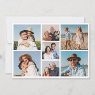 Create Your Own 7 Photo Collage Card