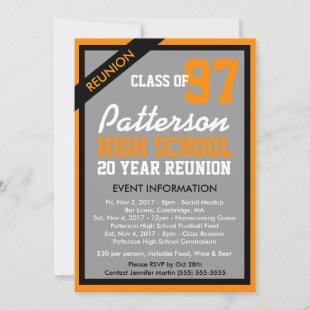 Create Your Own Class Reunion Invitation