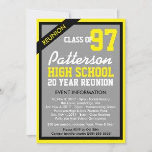 Create Your Own Class Reunion Invitation