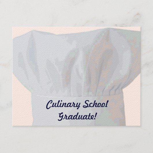 Culinary School Graduate Invitation