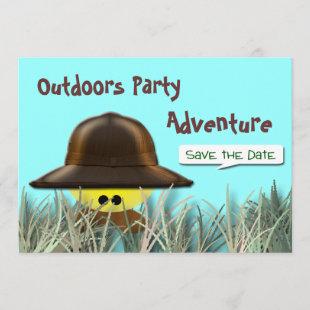 Custom Party Invitations save the date