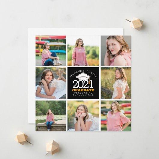 Custom Photo Collage Class of 2021 Announcement
