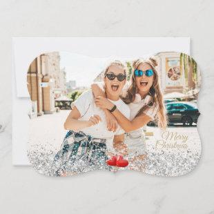 Customize Photo Merry Christmas For Your Friend  Invitation