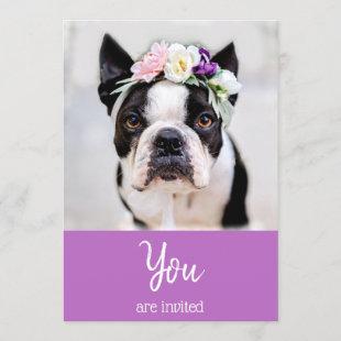 *~* Cute French Bulldog  Frenchie Event Invitation