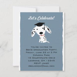 Dalmatian Puppy Graduation Announcement