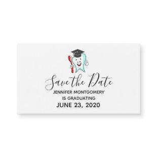 Dental Care Happy Tooth Graduation Save the Date