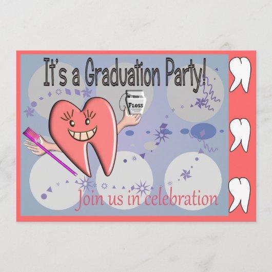 Dental Hygienist Graduation Invitations