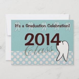 Dental Hygienist Graduation Party Invitations 2014