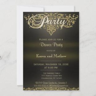 Dinner Party | Modern Elegance Invitation