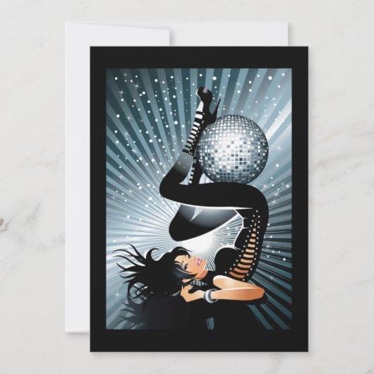 Disco Girl - Girl's Night Out Invitation