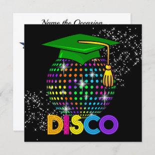 DISCO Party for Grads or Any Occasion Invitation