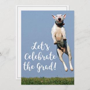 Dog Graduation Funny Custom Party Invitation