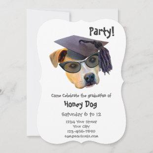 Dog Graduation Party Invitation