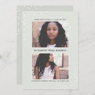 Doubly Dotted Graduation Announcement