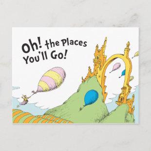 Dr. Seuss | Oh, The Places You'll Go! Postcard