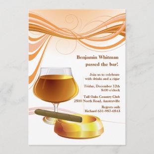 Drink and a Cigar Invitation