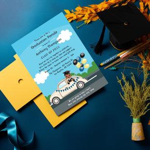 Drive By Graduation Party Invitation