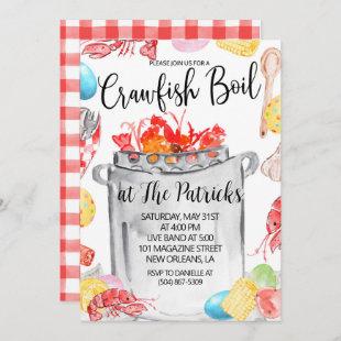 Easter Crawfish Boil Invitation