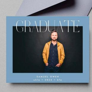 Editable College Graduate Multi Photo Graduation A