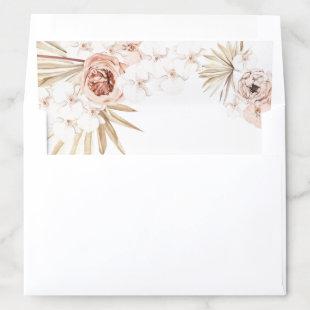 Elegant Boho Floral | Graduation Envelope Liner