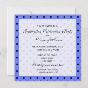 Elegant, classic graduation  party invitation
