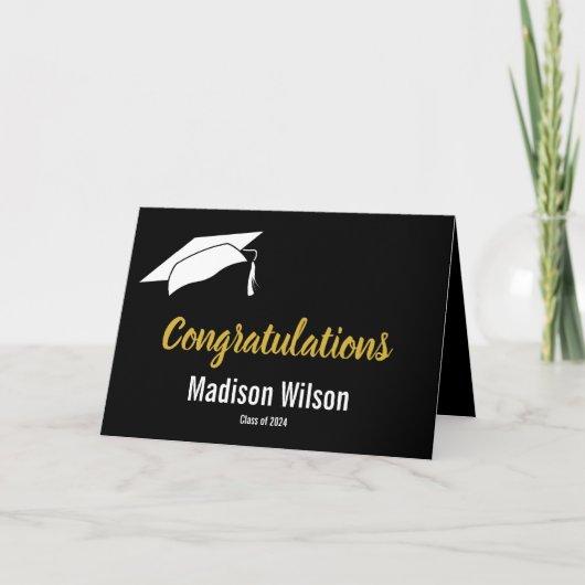 Elegant Congratulations Graduation Card