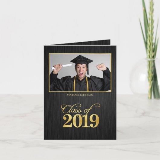 Elegant Photo Class of 2019 Graduation Party Invitation