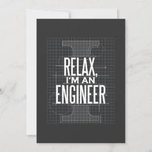 Engineer Funny Quote Invitation
